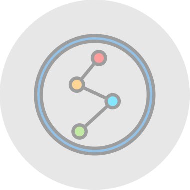 seo modern simgesinin vektör illüstrasyonu