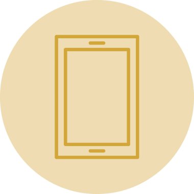 Arkaplanda akıllı telefon simgesi izole edildi. Web sitesi, uygulama, cep telefonu sembolü ve akıllı telefon logosu için son moda telefon şablonu