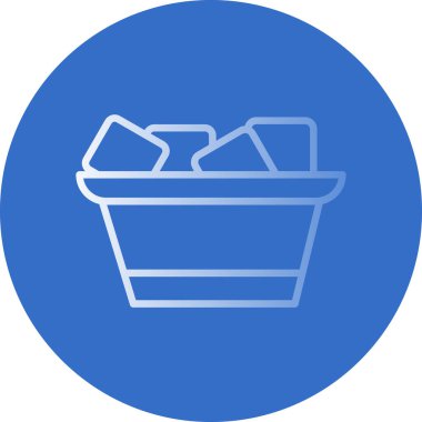 çiçek simgesi vektör illüstrasyonu