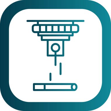 Lazer ağ simgesi vektör illüstrasyonu