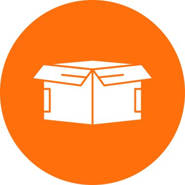 kutu simgesi vektör illüstrasyonu