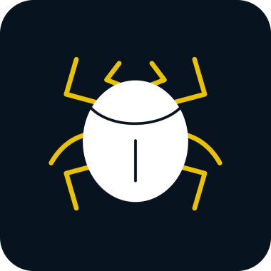 Kişisel ve ticari kullanım için vektör Cadılar Bayramı simgesi.