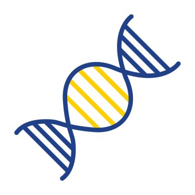 dna. Web simgesi basit illüstrasyon 