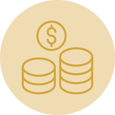 Bozukluklar. Web simgesi basit illüstrasyon