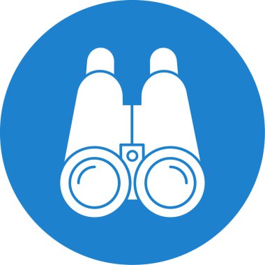 Dürbün simgesi, logo illüstrasyonu