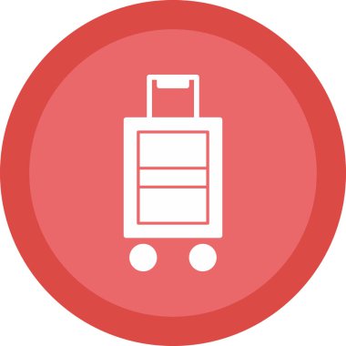 Bavul 'un basit bir çizimi 