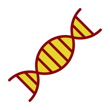 dna. Web simgesi basit illüstrasyon 