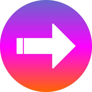 ok simgesi, vektör illüstrasyonu 