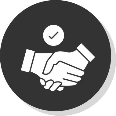 Tokalaşın. Web simgesi basit illüstrasyon