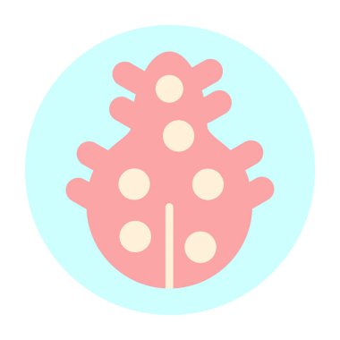 Bir kalp simgesinin vektör illüstrasyonu