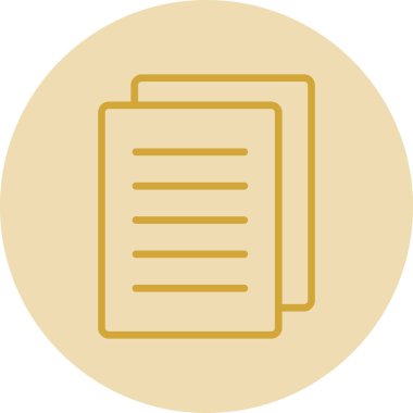 Web vektör illüstrasyonunu listele 