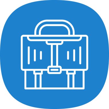  Evrak Çantası'nı web simge vektör çizim 