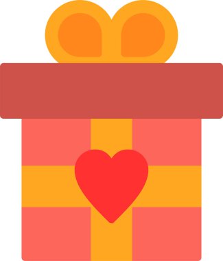 hediye kutusu vektör simgesi 