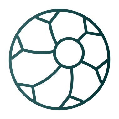 ağ için top ikonu vektör simgesi