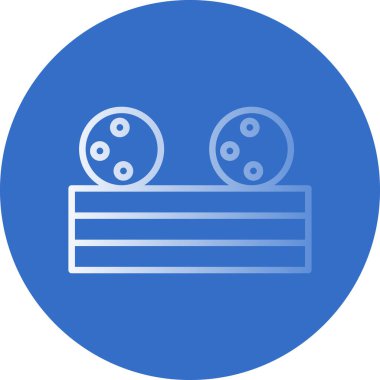 Modern b 'nin vektör illüstrasyonu eksik simgesi