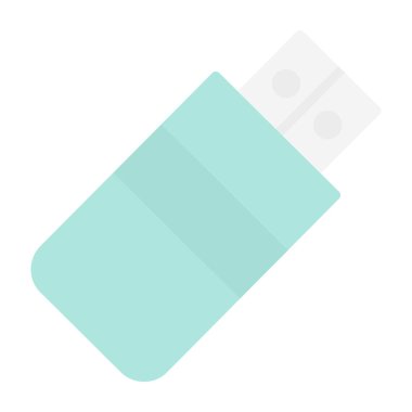 Usb satır simgesi. Tasarım için web şarkısı.