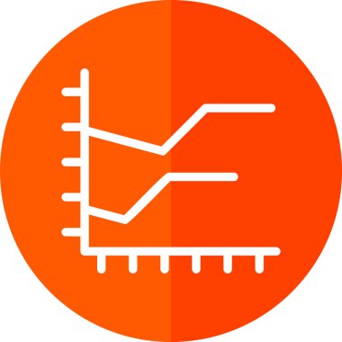 İş ve finans grafiklerinin vektör illüstrasyonu 