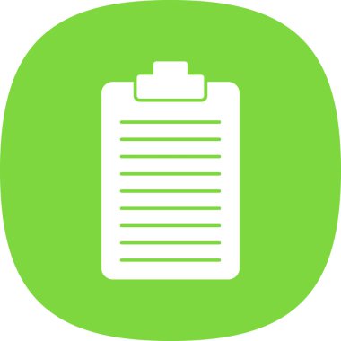 Pano simgesi, vektör illüstrasyonu basit tasarım