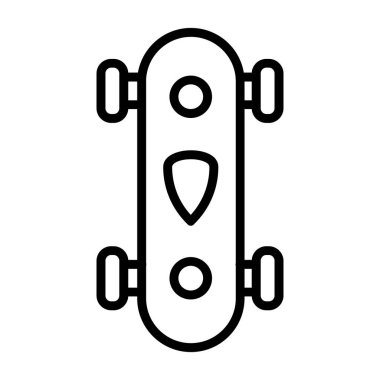 Kaykay simgesi, özet biçimi