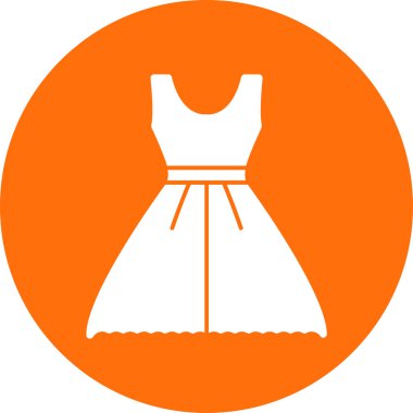 elbise web vektör simgesi