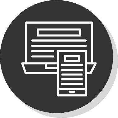 Belgenin vektör illüstrasyonu