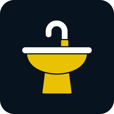 tuvalet simgesi soyut bir grupta izole edildi