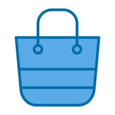 alışveriş çantası izole simgesi