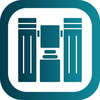 Giysi dizini web simgesi, vektör illüstrasyonu 