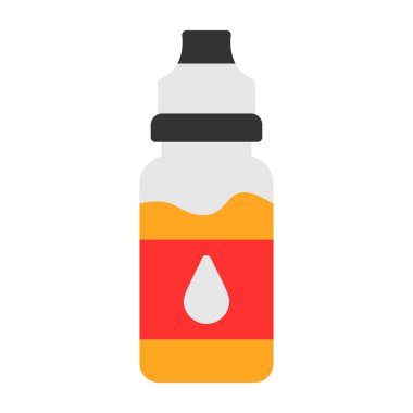 su şişesi ikonu vektör çizimi tasarımı