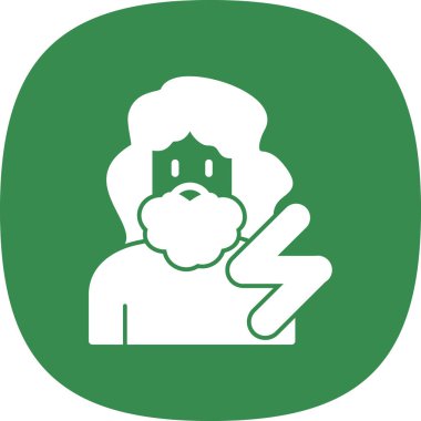 Sakallı ve sakallı bir adamın vektör çizimi