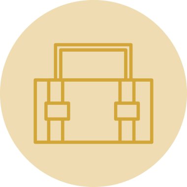  Evrak Çantası'nı web simge vektör çizim 