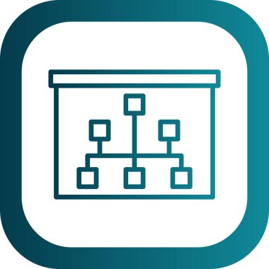 Bina modern simgesi tasarım vektör çizimi