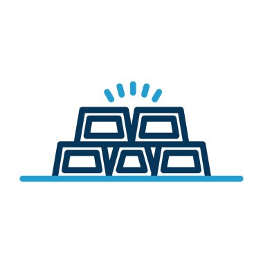 Modern simgenin vektör illüstrasyonu