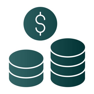 Sikke Simgesi vektör illüstrasyonu