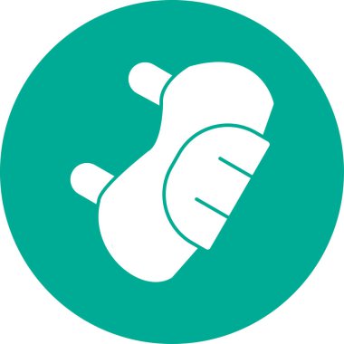 Tıbbi bir simgenin vektör illüstrasyonu