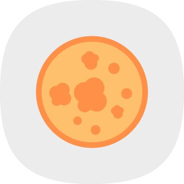 pizza. Web simgesi vektör illüstrasyonu