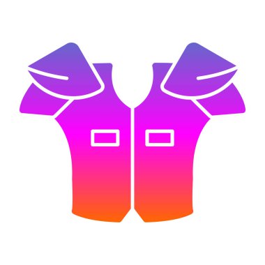 Ceket simge vektör çizim