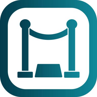 güzel geçit vektör simgesi