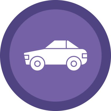 - Araba. Web simgesi basit illüstrasyon 