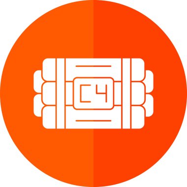 Modern bir simgenin vektör illüstrasyonu