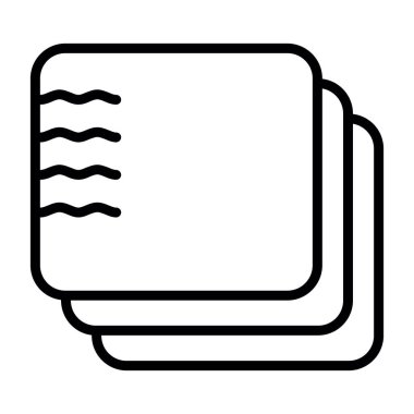 kitap simgesi, vektör illüstrasyonu