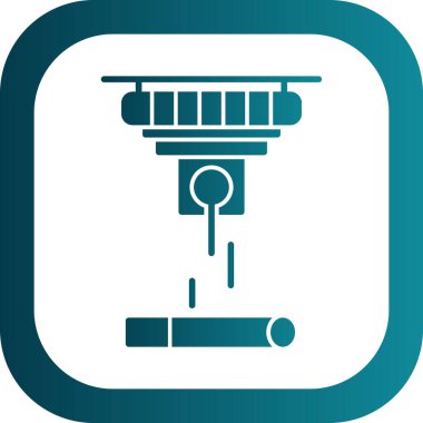 Lazer ağ simgesi vektör illüstrasyonu