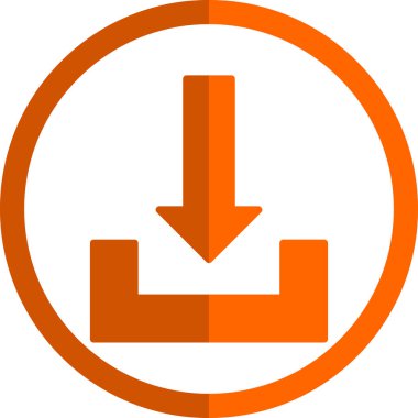 İndir. Web simgesi basit illüstrasyon