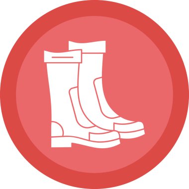 Welly bot simgesi, vektör illüstrasyon tasarımı