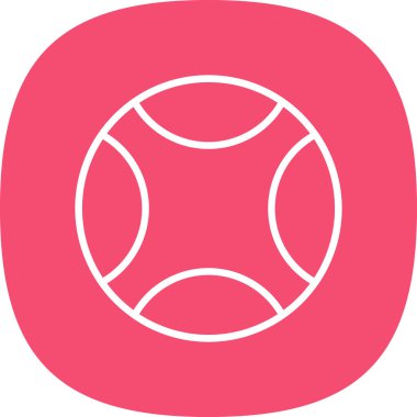 top simgesi, vektör illüstrasyonu basit tasarım