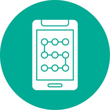 akıllı telefon simgesi vektör illüstrasyonu