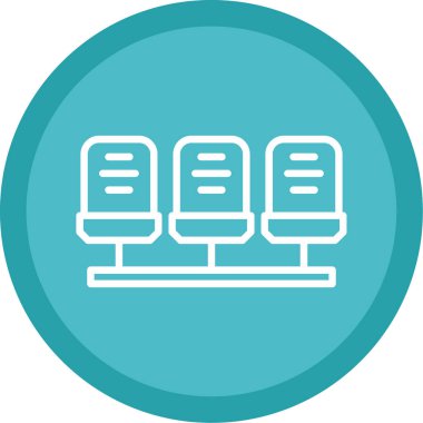 Modern eğitim ikonunun vektör illüstrasyonu