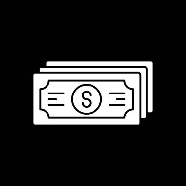 Web ve mobil uygulama tasarımınız için para simgesi, dolar logosu konsepti 