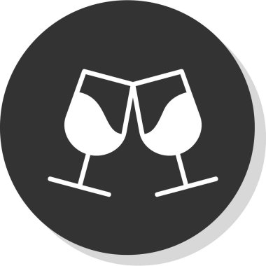 şarap kabı vektör simgesi