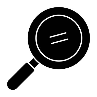 Arama Simgesi - Büyütme Cam Vektörü, Tasarım, Sunum, Web Sitesi veya Uygulamalar İçin İmza ve Sembol.
